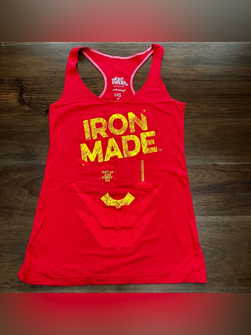 Raw Threads Iron Made (Iron Man Inspired) Tank XS